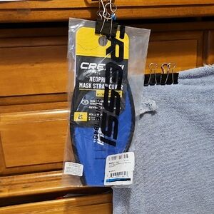 Cressi Neoprene Mask Strap Cover # DS339992 - Blue